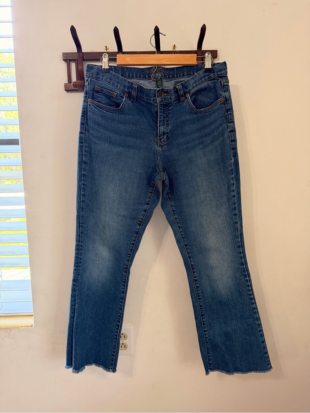 Ralph Lauren Lauren Jeans Co. Cutoff Flare Jeans